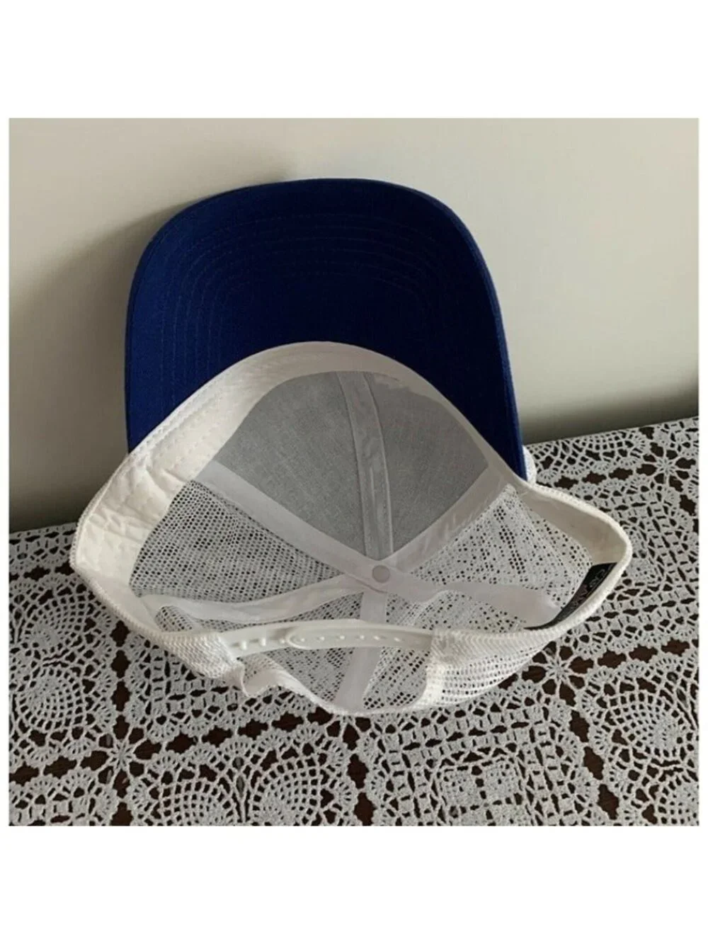Brand New Harold Chevrolet Mesh Snapback Baseball Cap Hat Blue Angola Indiana